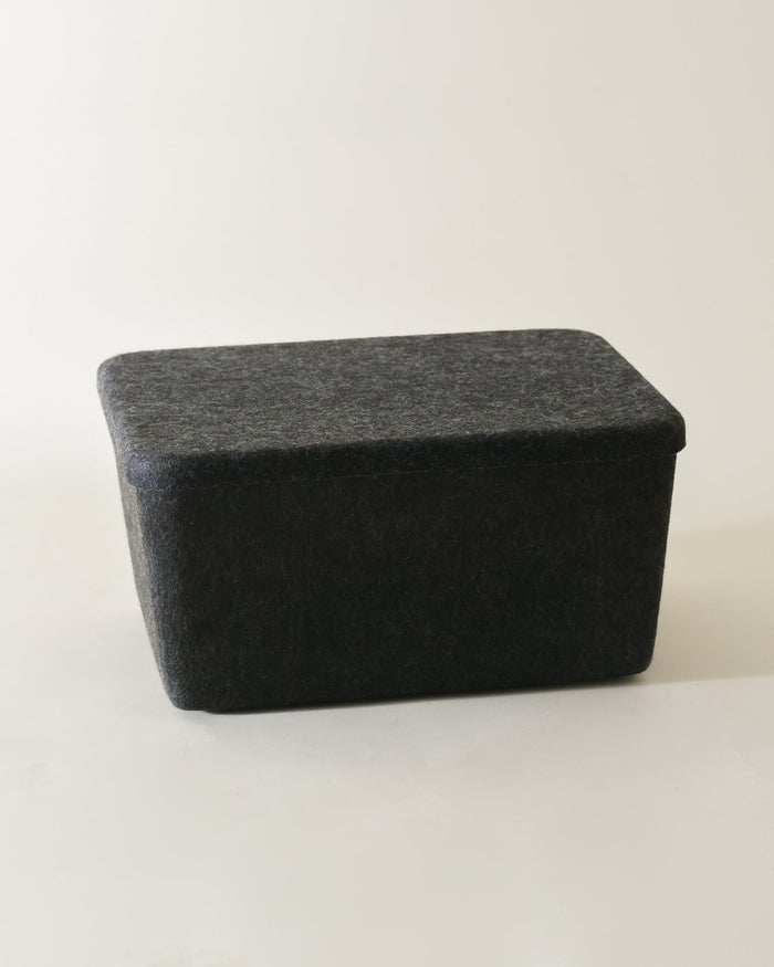 Wide Tray – Sculpted Lid & Desk Organizer Tray