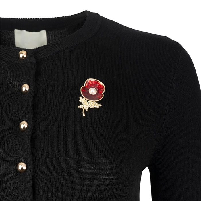 Women of the Second World War Poppy Brooch