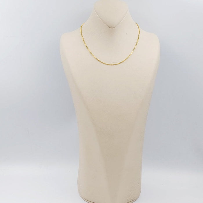 21K Zarad Chain Medium Thickness Made of 21K Yellow Gold by Saeed Jewelry-25191